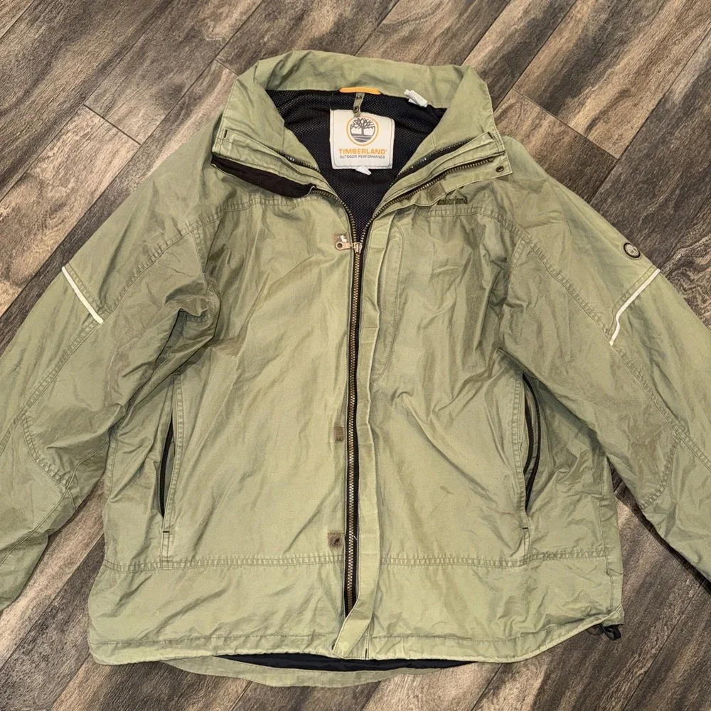 Timberland Weathergear Outdoor Performance Mesh‎ Lined Full-Zip Jacket Men's XL